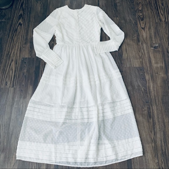 O.P.T White Vintage Inspired Victorian Dress - Picture 2 of 13